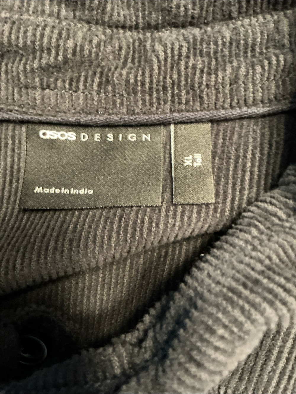 ASOS Design Coruroy Shirt - Picture 3 of 3
